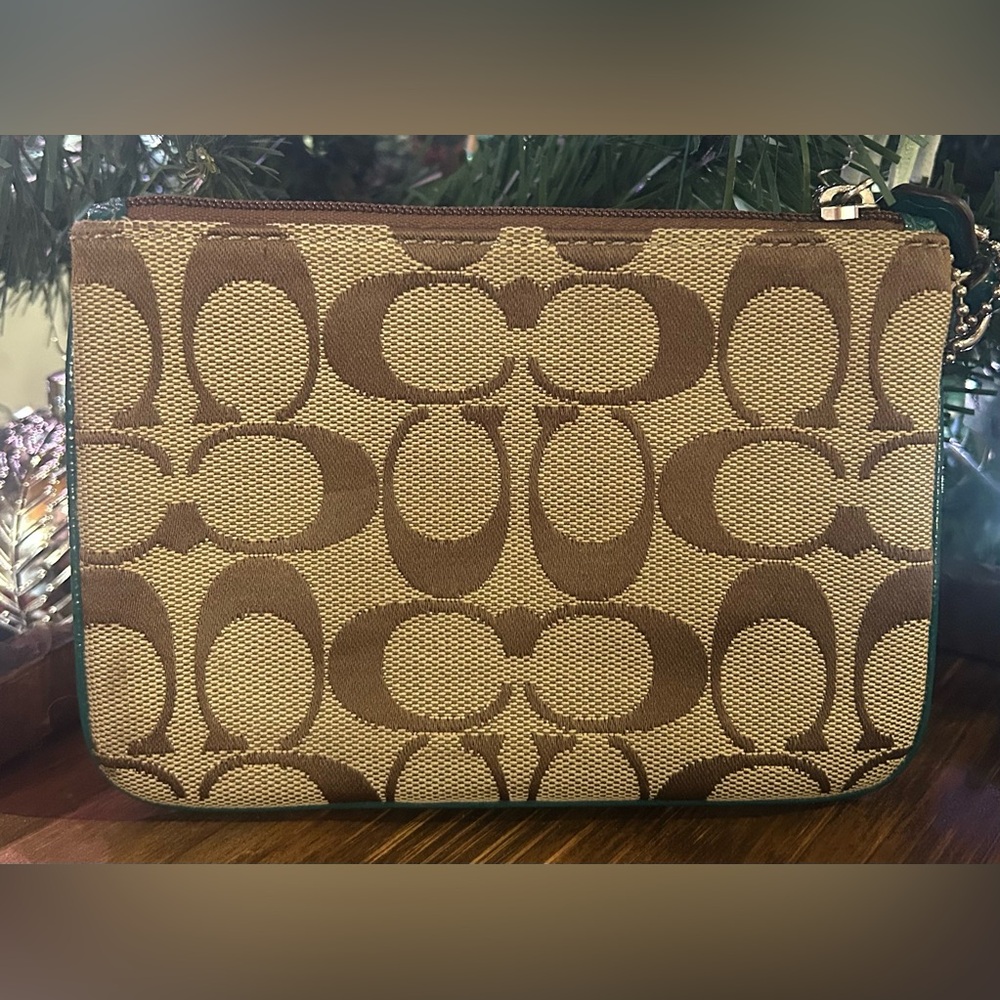 Coach Park Signature Small Wristlet Bag - F51775 - Picture 11 of 11